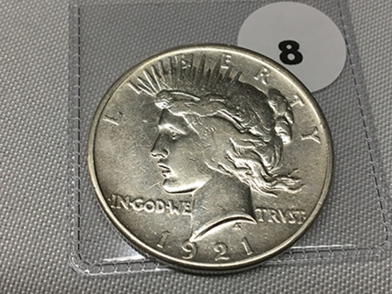 1921 Peace Dollar