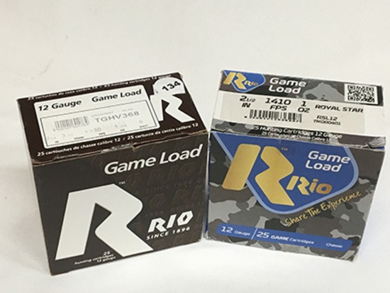 NO SHIPPING! 50 Rds 12 ga, 2 1/2" & 2 3/4"