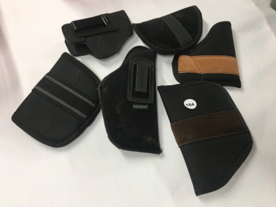 NO SHIPPING! 5 Pistol Holsters