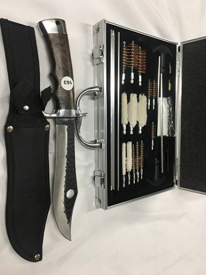 NO SHIPPING! 7 1/2" Blade Knife & Gun Cleaner