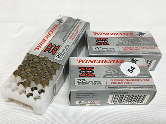 NO SHIPPING! 141 Rds, 22 Cal, Hollow Points