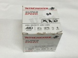 NO SHIPPING! 25 Rds 410 ga, 2 1/2