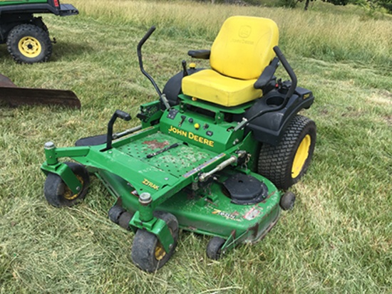 JD 727A Z-Trak Mower, 23 hp Kawasaki Engine, 54" Cut, Reads 1827 hours, Runs and Mows