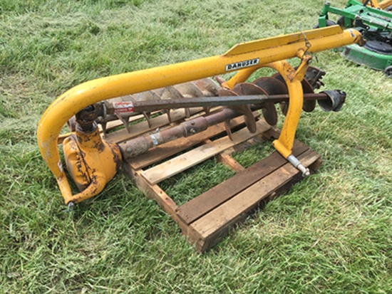 Danuser 3 pt Post Hole Auger, 9" & 12" Augers