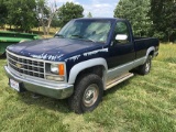 1993 Chevy 2500 Cheyenne, Reg Cab, 4WD, V8, Automatic, Good Tires, 96,385 miles, Runs and Drives