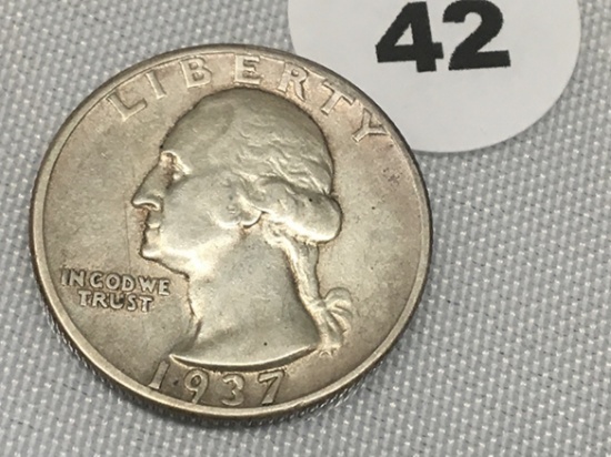 1937-D Washington Quarter
