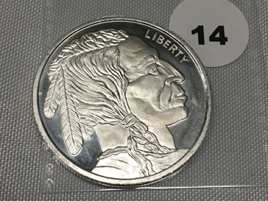 One Oz. Silver Buffalo
