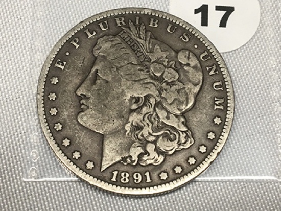 1891-O Morgan Dollar