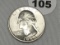 1943-S Washington Quarter UNC/BU