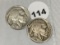 1934, 34-D Buffalo Nickels