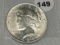 1924 Peace Dollar, UNC