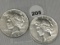 (2 X $) 1926-D-S Peace Dollars