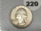 1951-S Washington Quarter