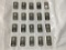 Lot of (20) One Ounce Silver Bars