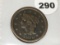 1850 Large Cent