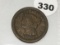 1853 Large Cent