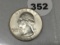 1963-D Washington Quarter, UNC