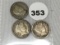 1911, 11-D, 11-S Barber Dimes