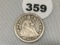 1853 (w/arrows) Seated Dime