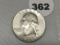 1964-D Washington Quarter, UNC