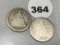 1956 (Sm & Lg Date) Seated Dimes