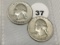 1937, 37-D Washington Quarters