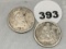 1873, 75 Seated Dimes