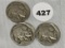 1924, 24-D, 24-S Buffalo Nickels