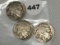 1927, 27-D. 27-S Buffalo Nickels
