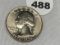1976 Bic. Washington Quarter, UNC