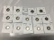 Lot of (14) Proof Roosevelt Dimes (2000's)