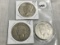 (3 X $) 1923-D, 26-S, 35-S Peace Dollars
