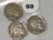 1921-S, 23, 23-S Buffalo Nickels