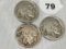 1925, 25-D, 25-S Buffalo Nickel
