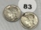 1934, 34-D Mercury Dimes