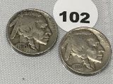 1930, 30-S Buffalo Nickels