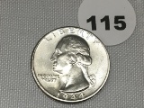 1944-D Washington Quarter, UNC