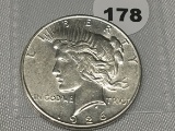 1926-S Peace Dollar, UNC