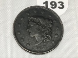 1837 Large Cent