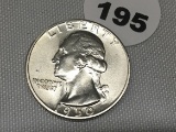 1950 Washington Quarter, UNC