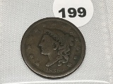 1838 Large Cent