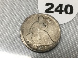 1838-O Seated Dime