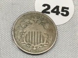 1867 Shield Nickel