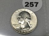 1954-D Washington Quarter, UNC