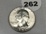 1954-S Washington Quarter, UNC