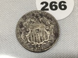 1888 Shield Nickel