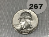 1955 Washington Quarter, UNC