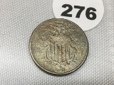 1868 Shield Nickel
