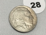 1913-D V-2 Buffalo Nickel