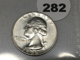 1956-D Washington Quarter, UNC